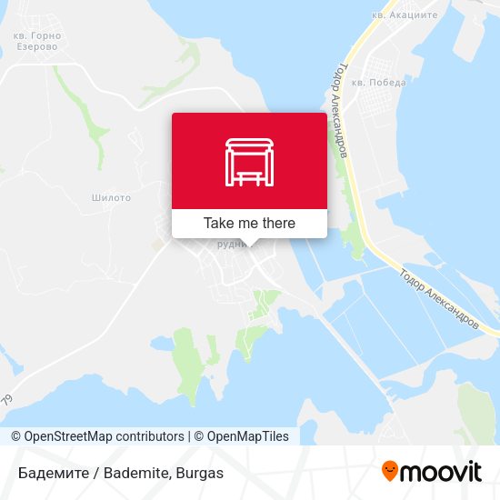 Карта Бадемите / Bademite