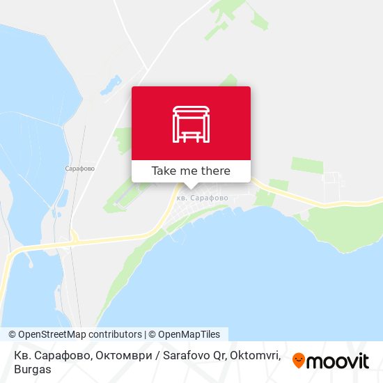 Кв. Сарафово, Октомври / Sarafovo Qr, Oktomvri map