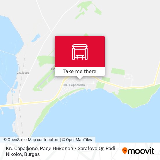 Кв. Сарафово, Ради Николов / Sarafovo Qr, Radi Nikolov map