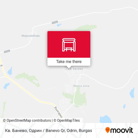 Карта Кв. Банево, Одрин / Banevo Qr, Odrin