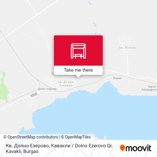 Карта Кв. Долно Езерово, Кавакли / Dolno Ezerovo Qr, Kavakli