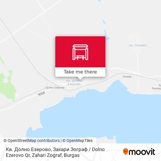 Кв. Долно Езерово, Захари Зограф / Dolno Ezerovo Qr, Zahari Zograf map