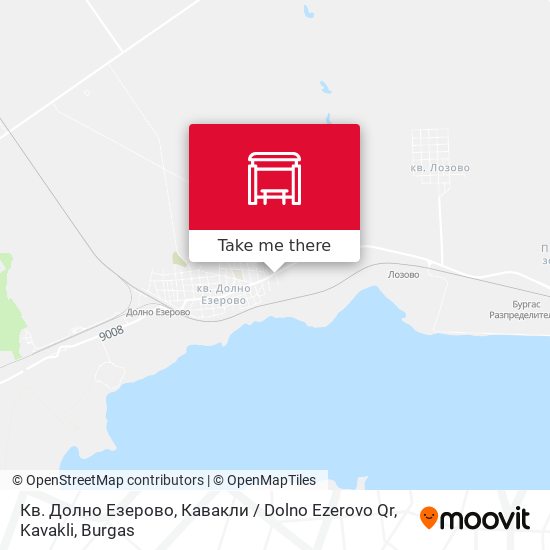 Кв. Долно Езерово, Кавакли / Dolno Ezerovo Qr, Kavakli map