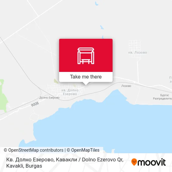 Карта Кв. Долно Езерово, Кавакли / Dolno Ezerovo Qr, Kavakli