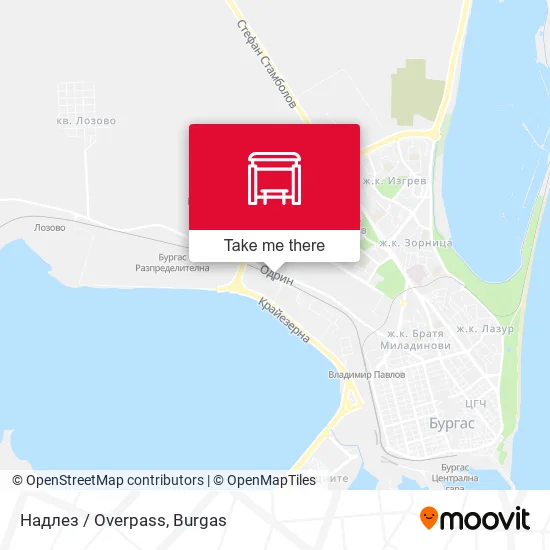 Карта Надлез / Overpass