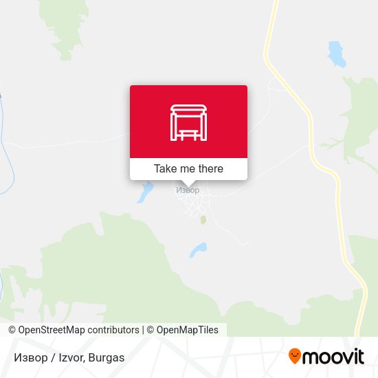 Карта Извор / Izvor