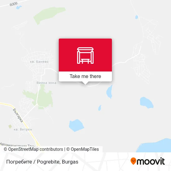 Карта Погребите / Pogrebite