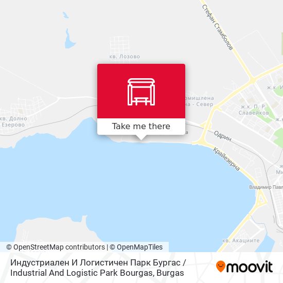 Индустриален И Логистичен Парк Бургас / Industrial And Logistic Park Bourgas map