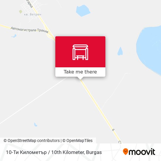 10-Ти Километър / 10th Kilometer map