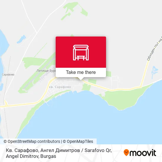 Карта Кв. Сарафово, Ангел Димитров / Sarafovo Qr, Angel Dimitrov
