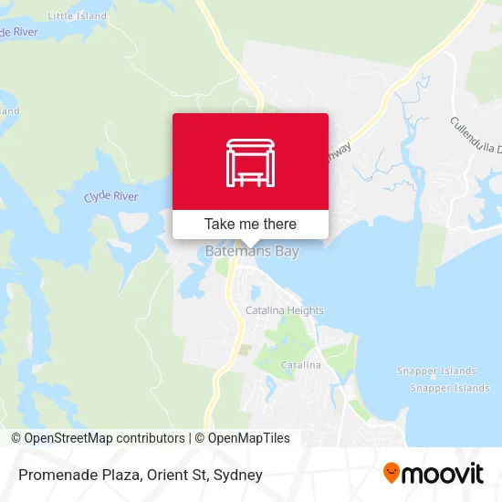 Mapa Promenade Plaza, Orient St