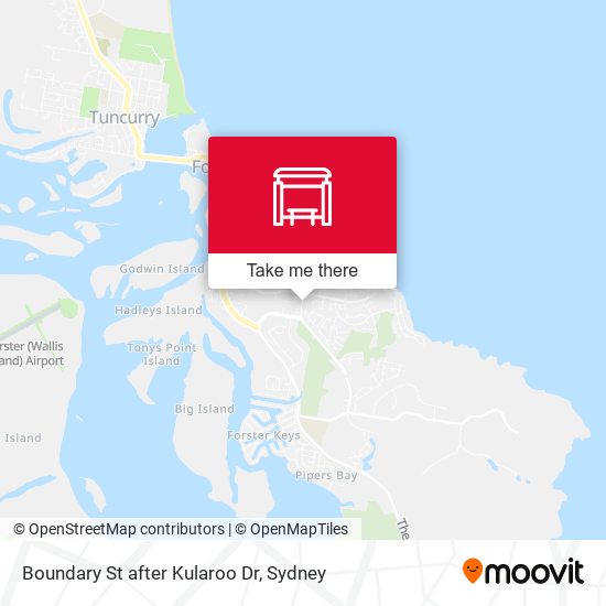 Boundary St after Kularoo Dr map