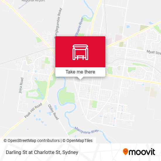 Darling St at Charlotte St map