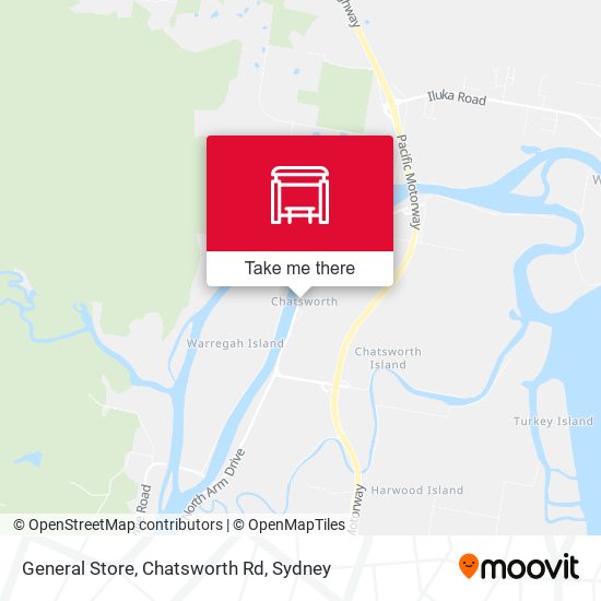 General Store, Chatsworth Rd map