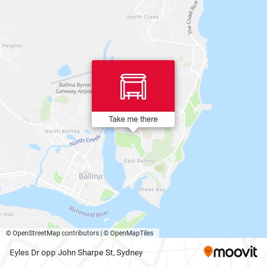 Eyles Dr opp John Sharpe St map