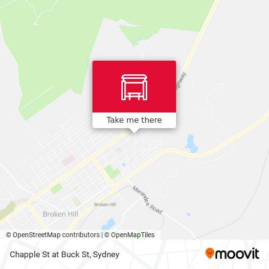 Chapple St at Buck St map