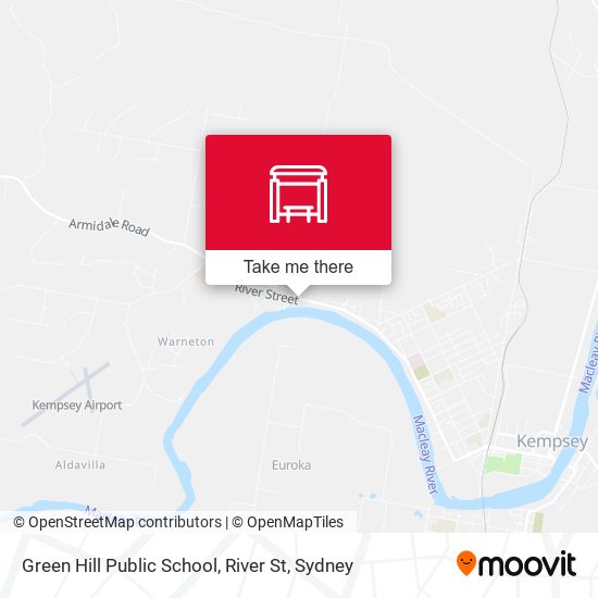 Green Hill Public School, River St map