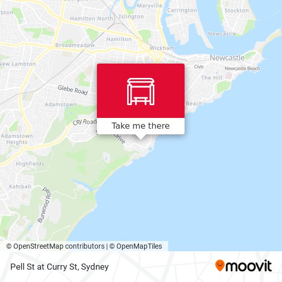 Pell St at Curry St map