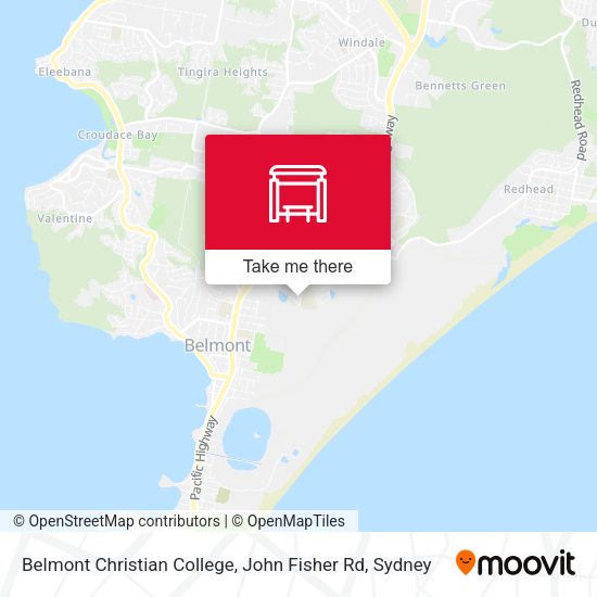 Belmont Christian College, John Fisher Rd map