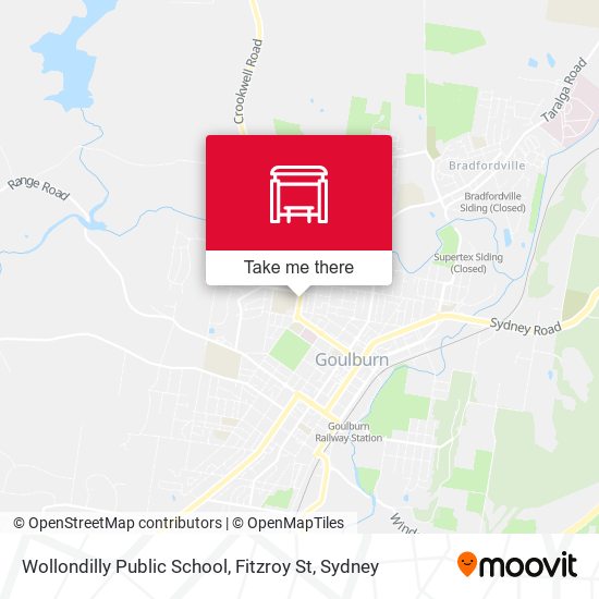 Wollondilly Public School, Fitzroy St map