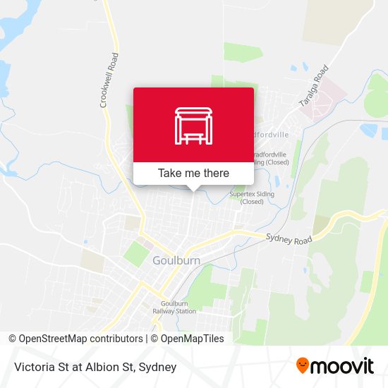 Victoria St at Albion St map