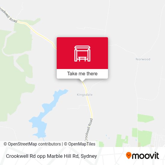 Crookwell Rd opp Marble Hill Rd map