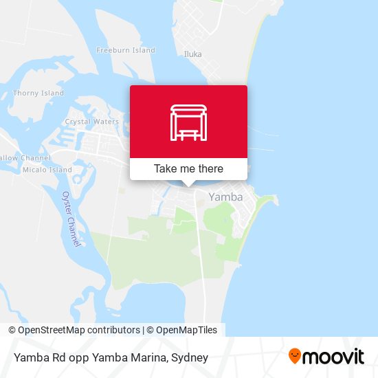 Yamba Rd opp Yamba Marina map