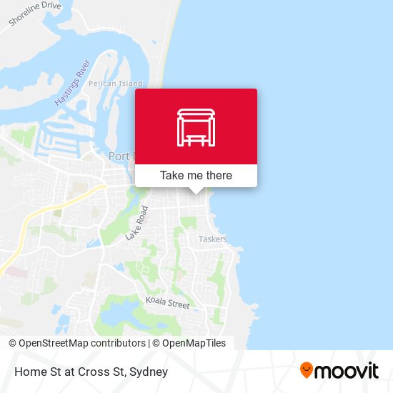 Home St at Cross St map