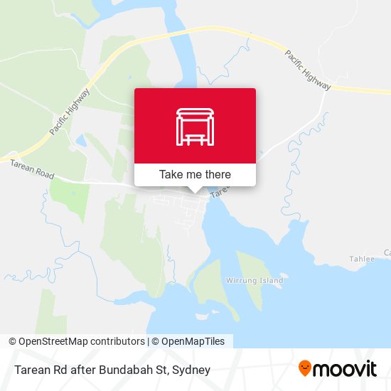 Tarean Rd after Bundabah St map