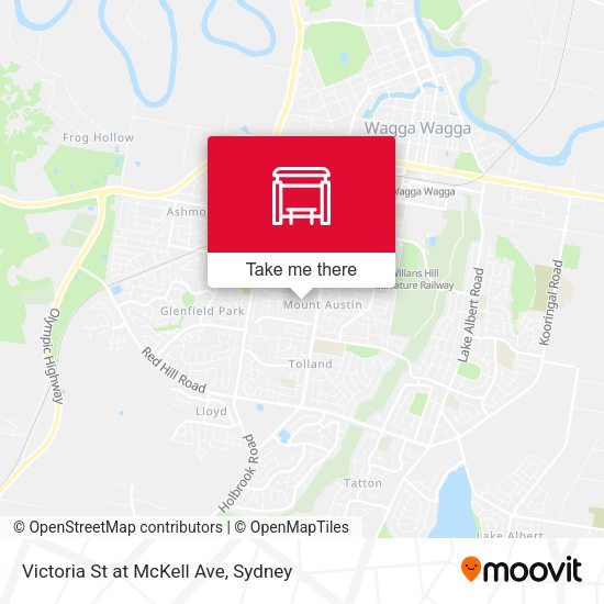 Victoria St at McKell Ave map