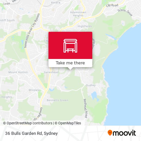 36 Bulls Garden Rd map