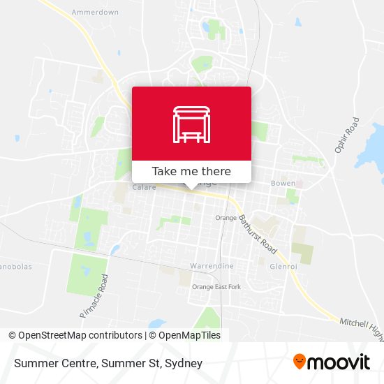 Summer Centre, Summer St map