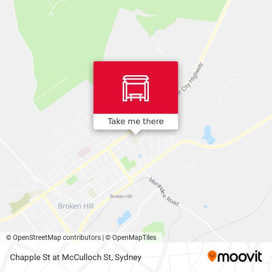 Chapple St at McCulloch St map