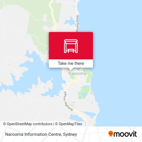 Narooma Information Centre map
