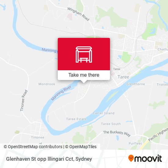 Glenhaven St opp lllingari Cct map