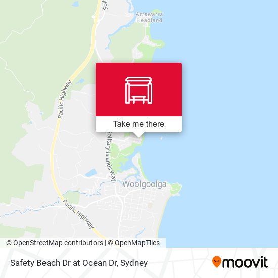 Safety Beach Dr at Ocean Dr map
