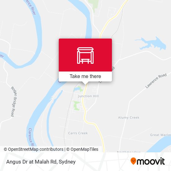 Angus Dr at Malah Rd map