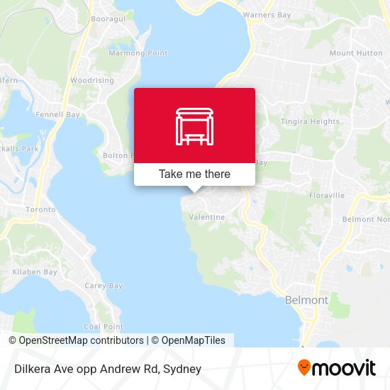 Dilkera Ave opp Andrew Rd map
