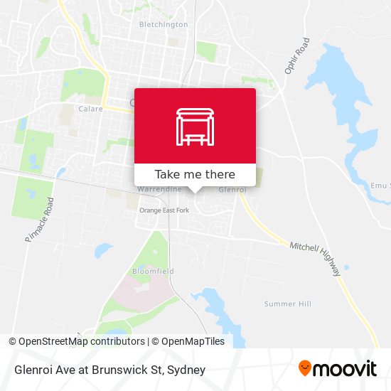 Glenroi Ave at Brunswick St map