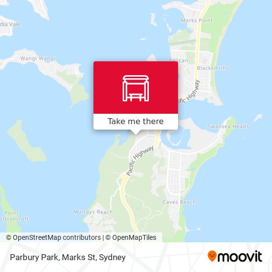 Parbury Park, Marks St map