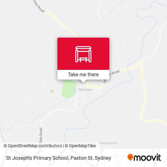 St Joseph's Primary School, Paxton St map