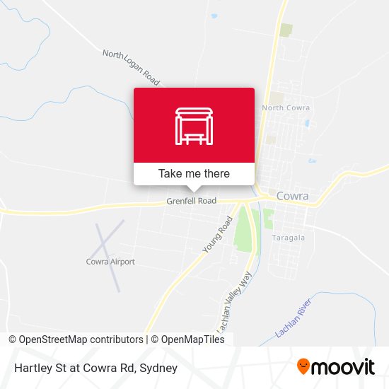 Hartley St at Cowra Rd map