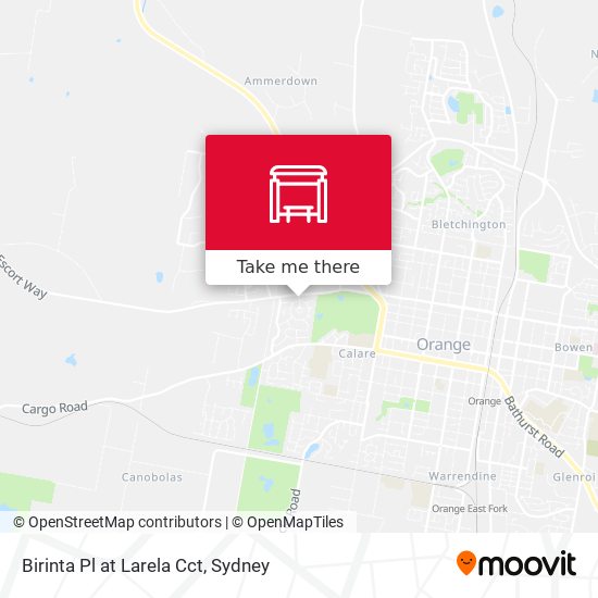 Birinta Pl at Larela Cct map