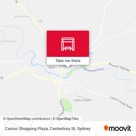 Casino Shopping Plaza, Canterbury St map