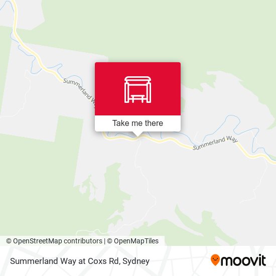 Summerland Way at Coxs Rd map