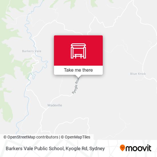 Barkers Vale Public School, Kyogle Rd map