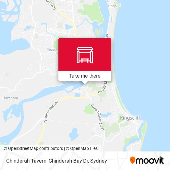 Chinderah Tavern, Chinderah Bay Dr map