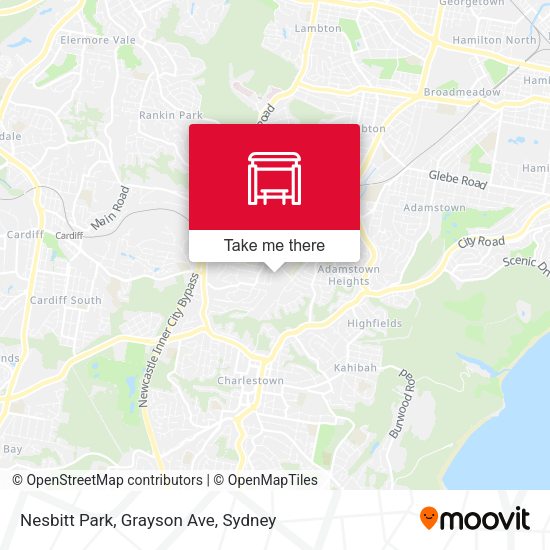 Nesbitt Park, Grayson Ave map