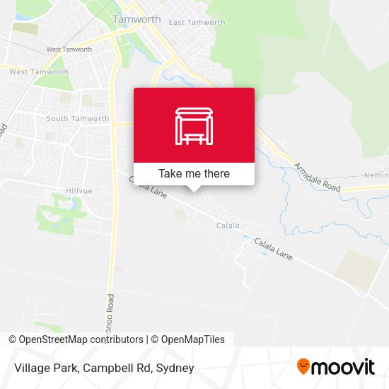 Village Park, Campbell Rd map