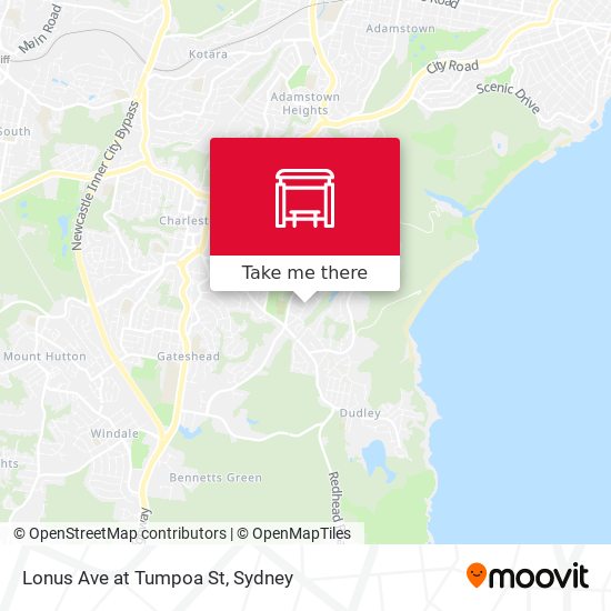 Lonus Ave at Tumpoa St map